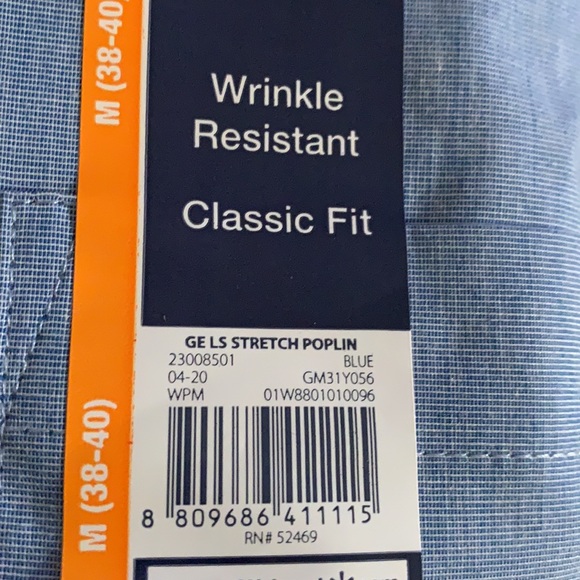 2 men’s long sleeve cotton shirts - Picture 5 of 6